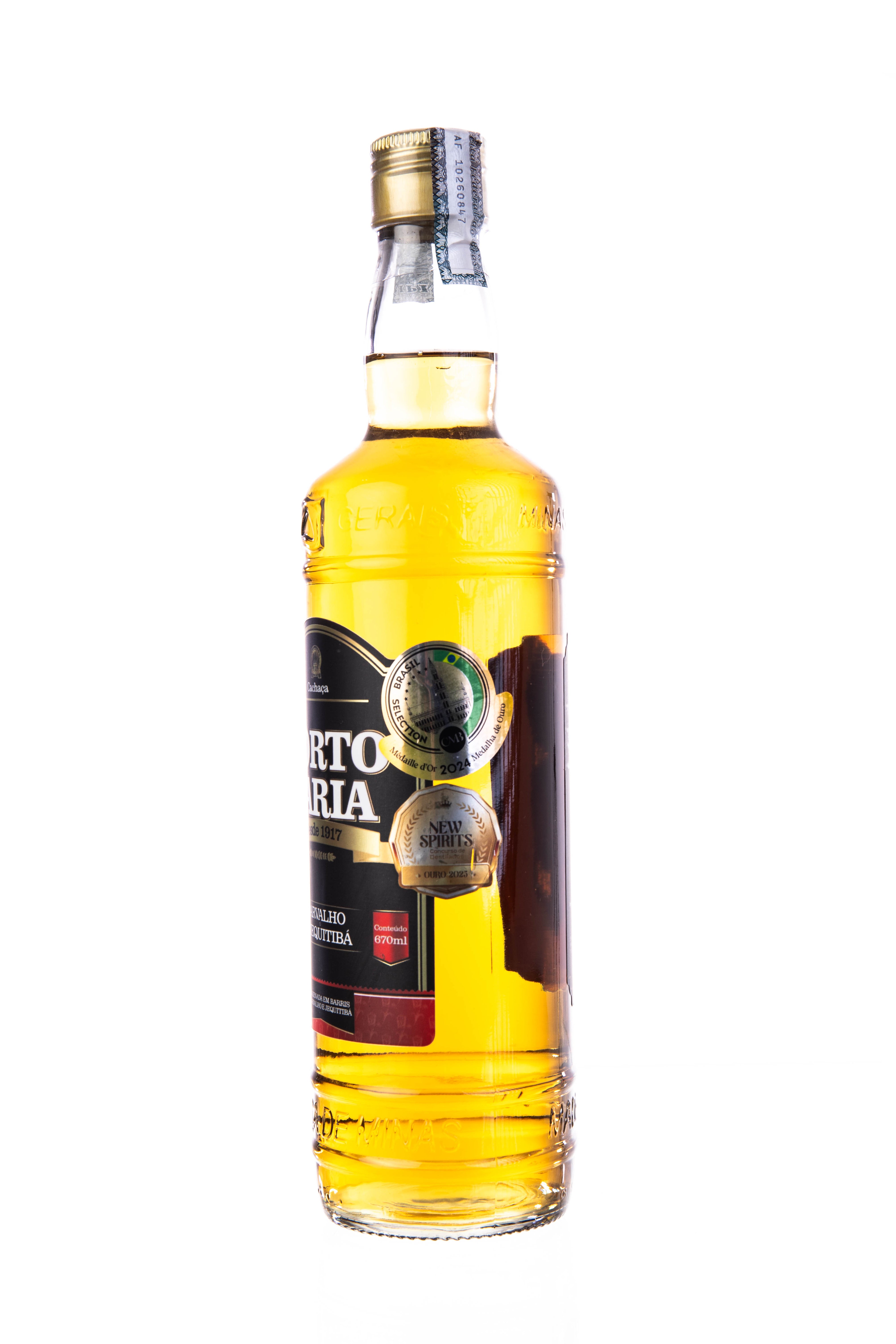 Cachaça Porto Faria - Carvalho Jequitibá 670 ml