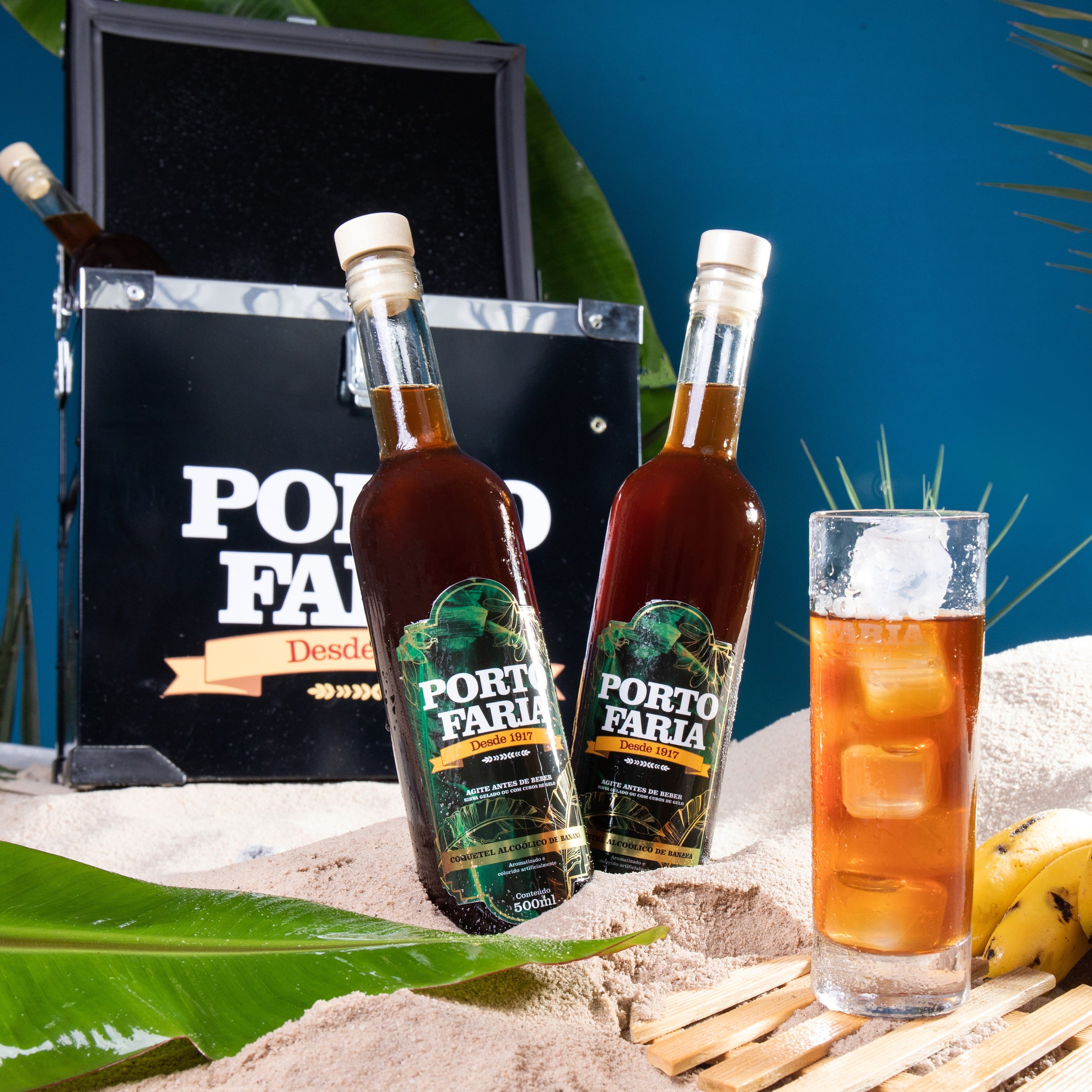 Coquetel Alcoólico Porto Faria - Bananinha 500ml