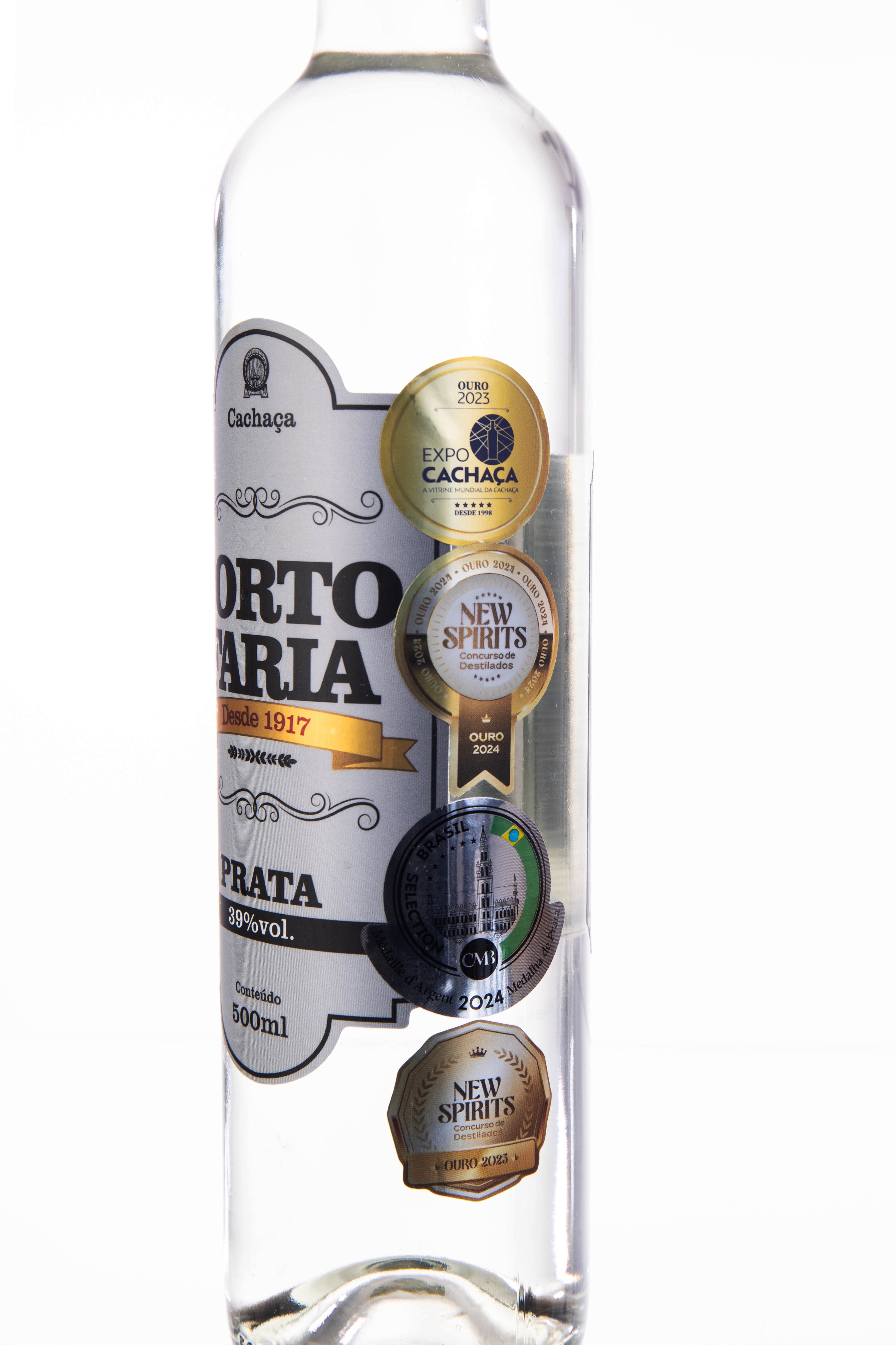 Cachaça Porto Faria - Prata 500 ml