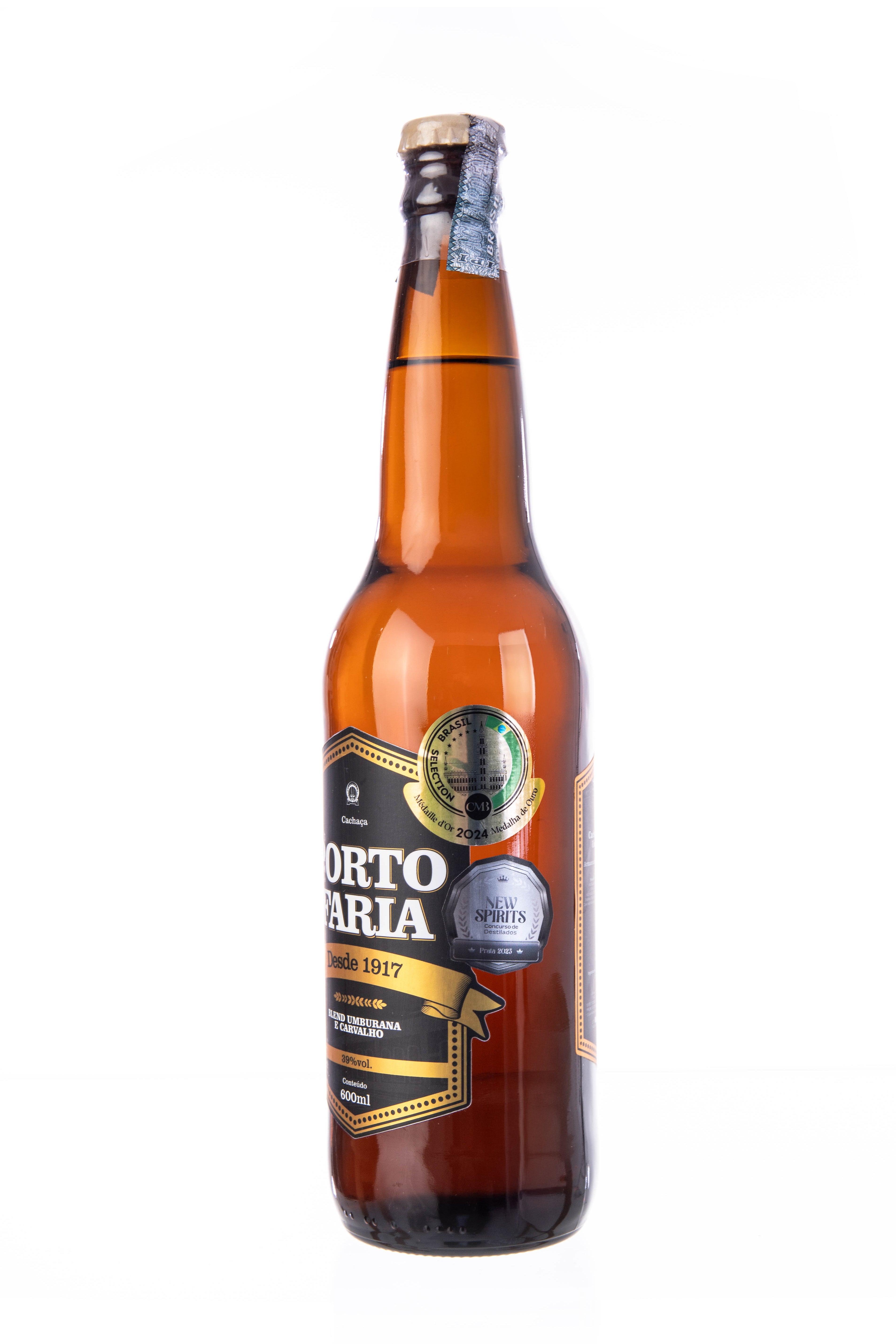 BLEND Carvalho e Umburana - Cachaça 600 ml (Garrafa de Cerveja)