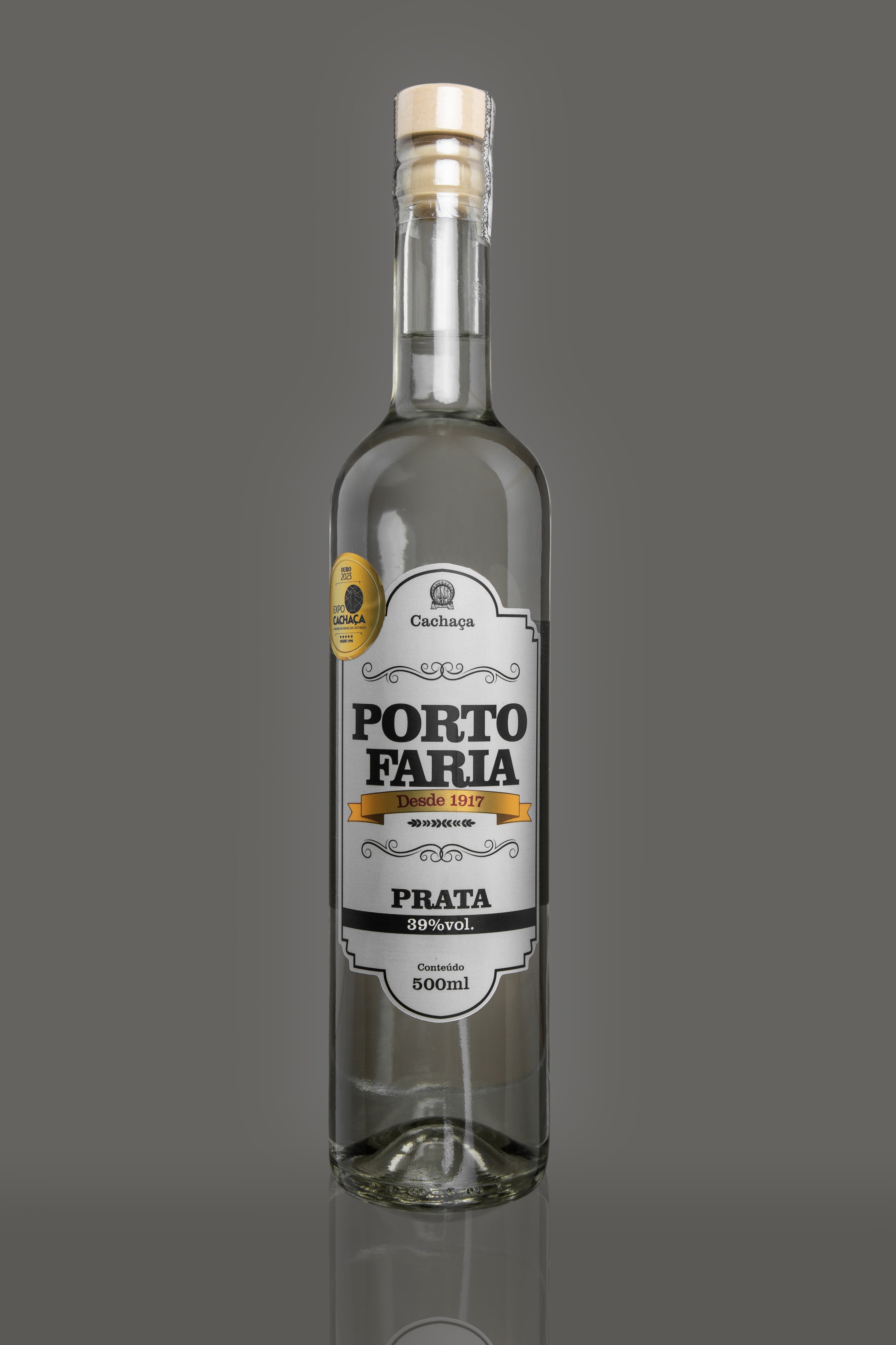 KIT 6 Cachaças Porto Faria - Prata 500 ml (R$ 95,05 cada Garrafa) 📦