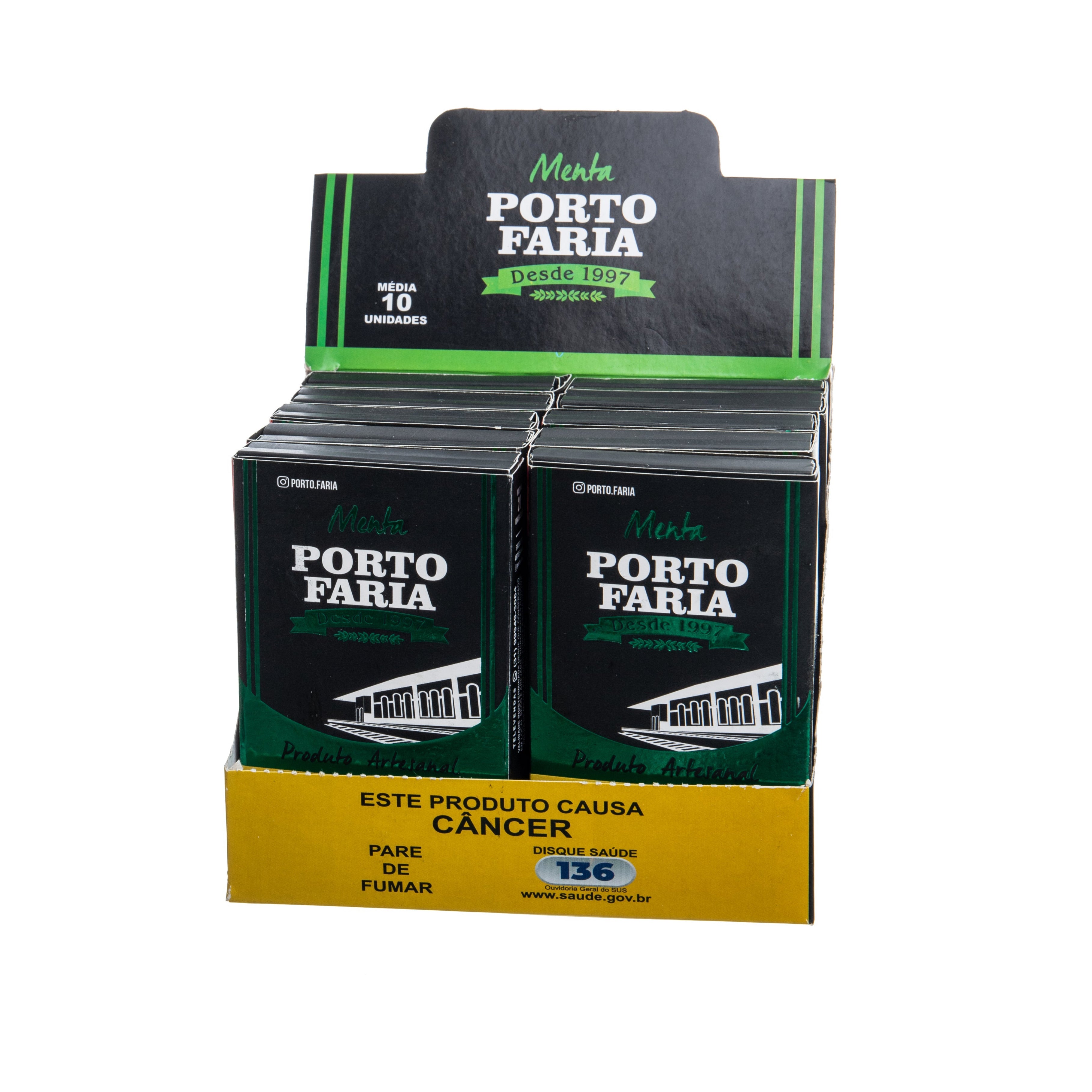 Display Porto Faria Menta c/ 10 Carteiras