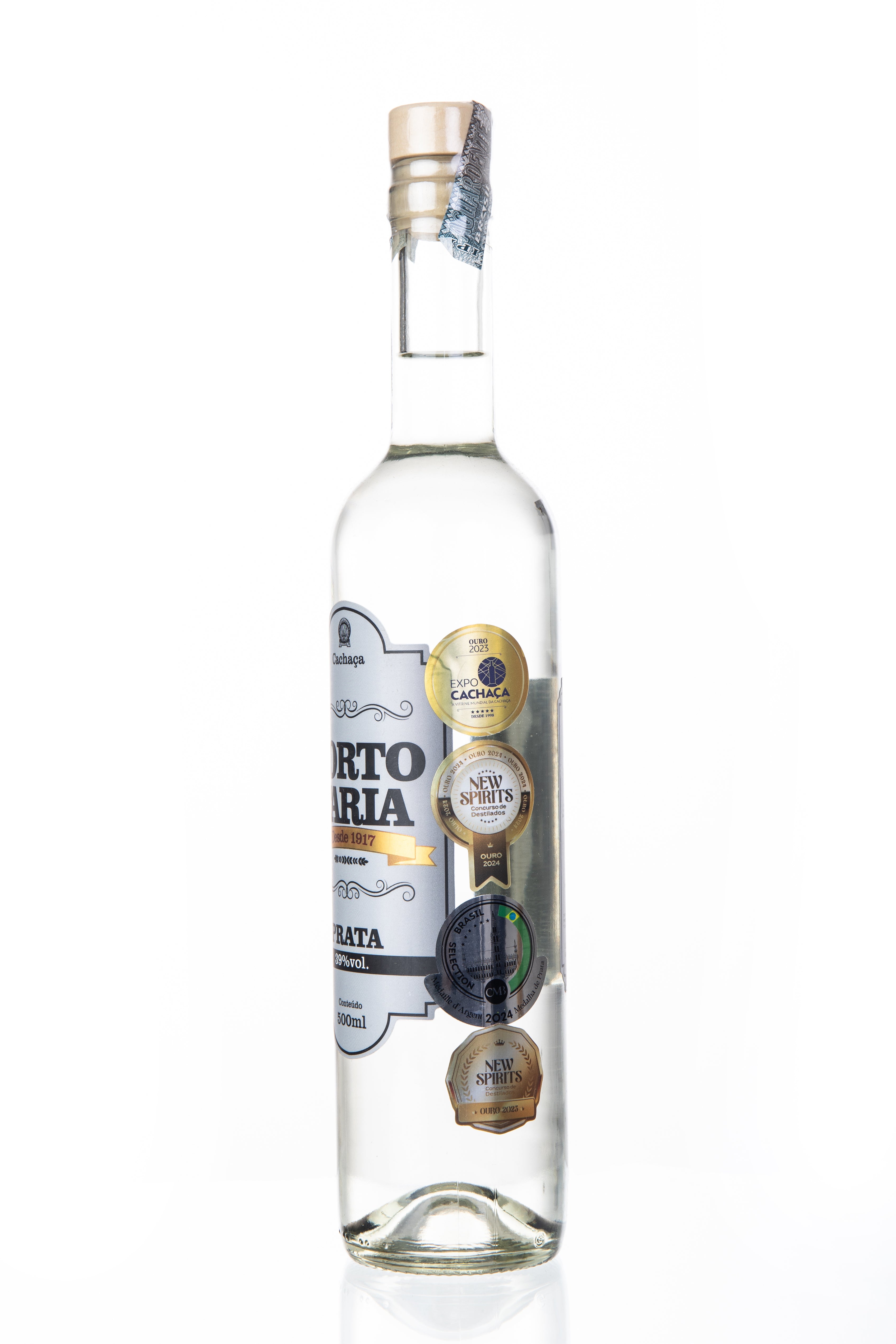 Cachaça Porto Faria - Prata 500 ml